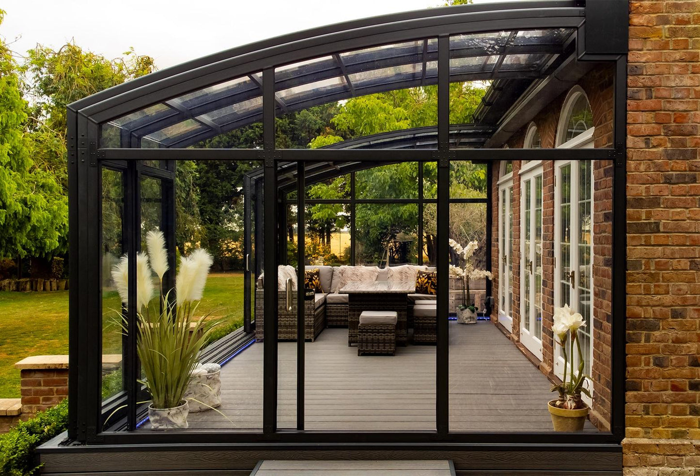 Retractable Roof Conservatory - Podservatory