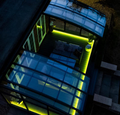 Retractable Roof Conservatory - Podservatory